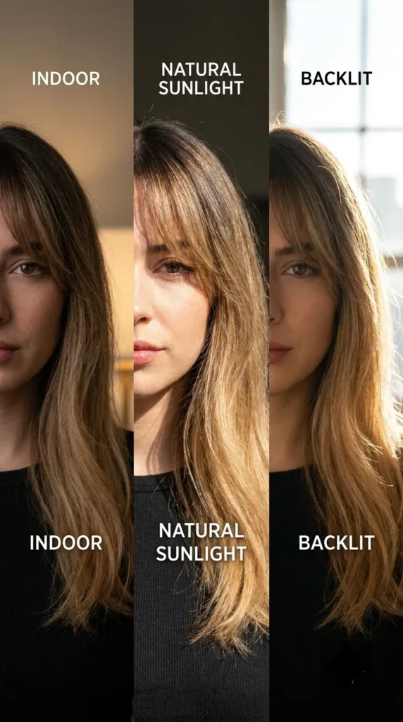 root smudge wispy bangs